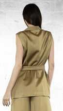 GILETDP C/CINTURA - TWIN SET