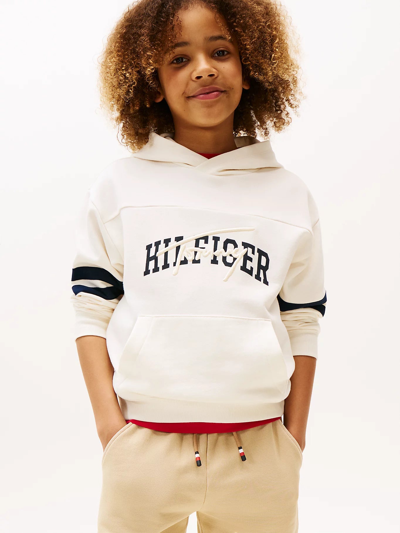 FELPA C/CAPPUCCIO - TOMMY HILFIGER