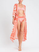 KAFTANO LUNGO APERTO C/PASSAMANERIA CROCHET - TWIN-SET U&B MARE